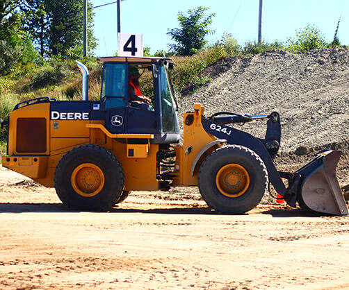 Front End Loader Operator Training in Chad and Central Africa Republic